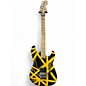 Used EVH Stripe Series Black and Yellow Solid Body Electric Guitar thumbnail