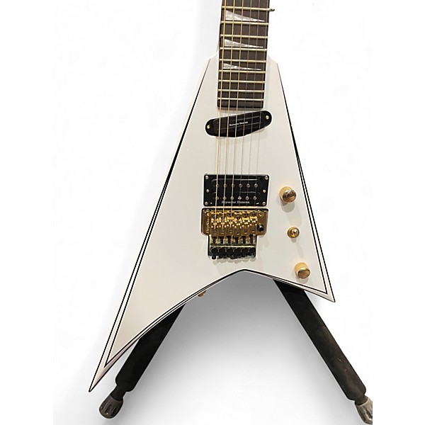 Used Jackson CONCEPT SERIES RHOADS WHITE Solid Body Electric Guitar