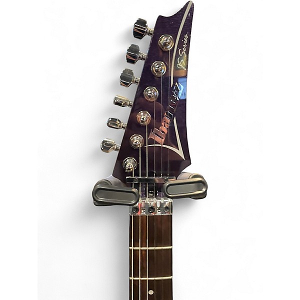 Used Ibanez JS4250 Purple Sparkle Solid Body Electric Guitar
