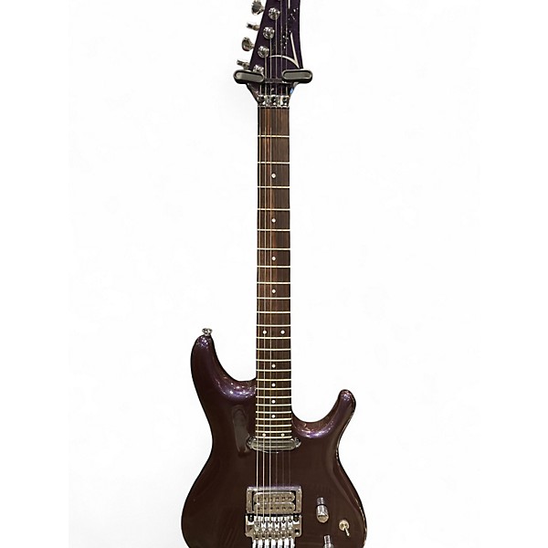 Used Ibanez JS4250 Purple Sparkle Solid Body Electric Guitar