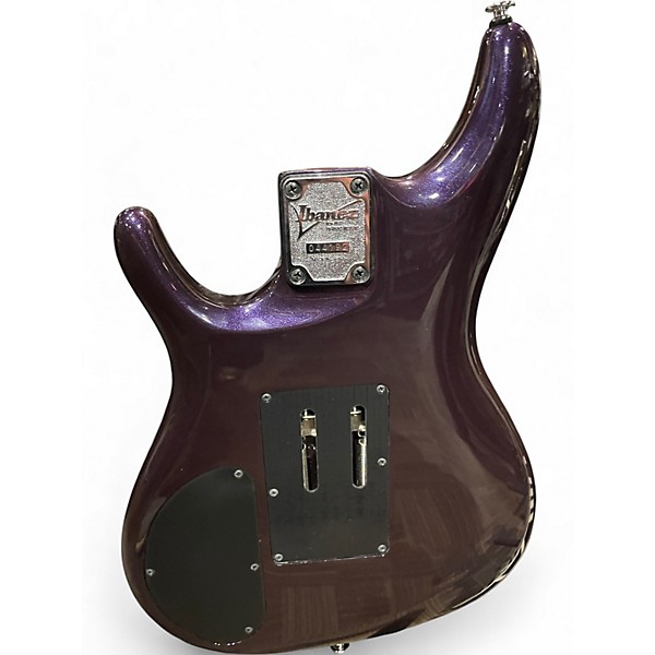 Used Ibanez JS4250 Purple Sparkle Solid Body Electric Guitar