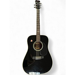 Used 1990s Alvarez Artist 5043 Black Acoustic Guitar