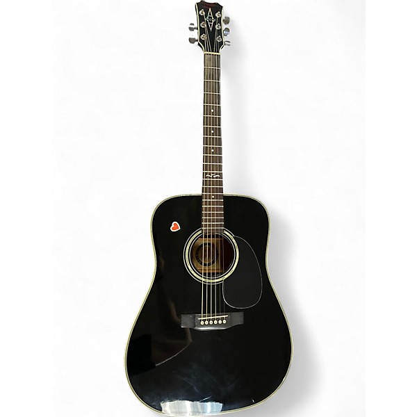 Used 1990s Alvarez Artist 5043 Black Acoustic Guitar