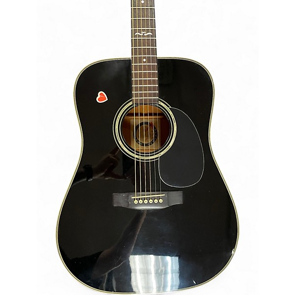 Used 1990s Alvarez Artist 5043 Black Acoustic Guitar