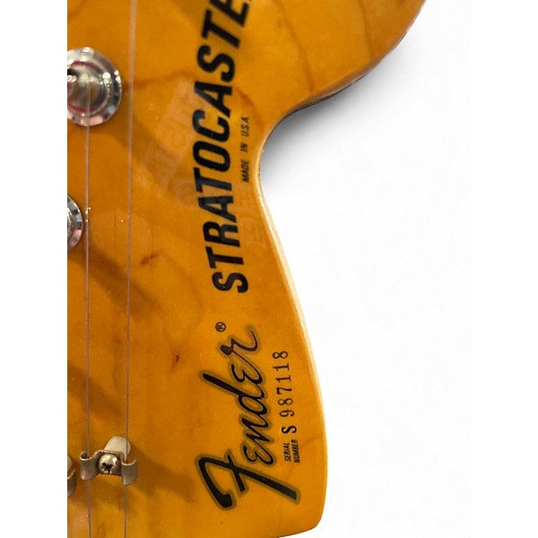 Vintage 1979 Fender STRATOCASTER Vintage Sunburst Solid Body Electric Guitar