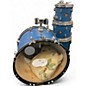 Used SONOR 4 Piece Force 2001 Blue Drum Kit