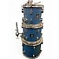 Used SONOR 4 Piece Force 2001 Blue Drum Kit
