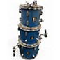Used SONOR 4 Piece Force 2001 Blue Drum Kit