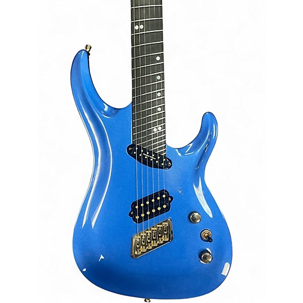 Used Ormsby GTR CARVED TOP Blue Solid Body Electric Guitar