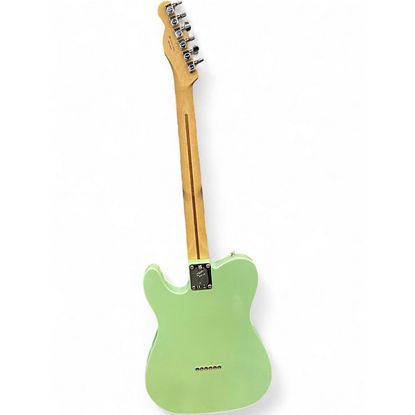 Used Fender Player Telecaster Surf Green Solid Body Electric Guitar