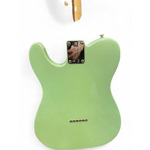 Used Fender Player Telecaster Surf Green Solid Body Electric Guitar