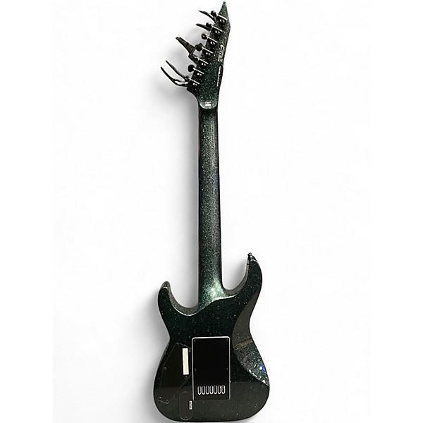 Used 2026 Ltd  Deluxe M1007B Green Sparkle Solid Body Electric Guitar