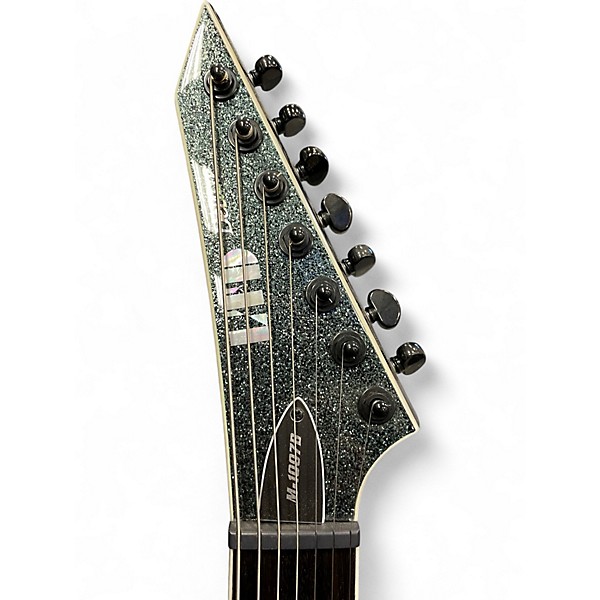 Used 2026 Ltd  Deluxe M1007B Green Sparkle Solid Body Electric Guitar
