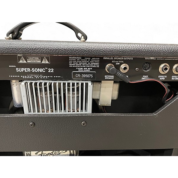 Used Fender Super Sonic 22 22W 1x12 Tube Guitar Combo Amp
