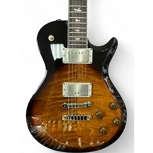 Used 2025 PRS S2 McCarty 594 Singlecut Black Amber Solid Body Electric Guitar