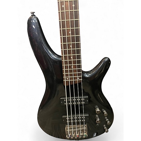 Used Ibanez SR305 5 String SPARKLE BLUE Electric Bass Guitar
