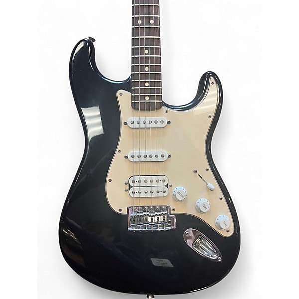 Used Fender Standard Stratocaster Black Solid Body Electric Guitar