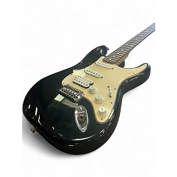 Used Fender Standard Stratocaster Black Solid Body Electric Guitar