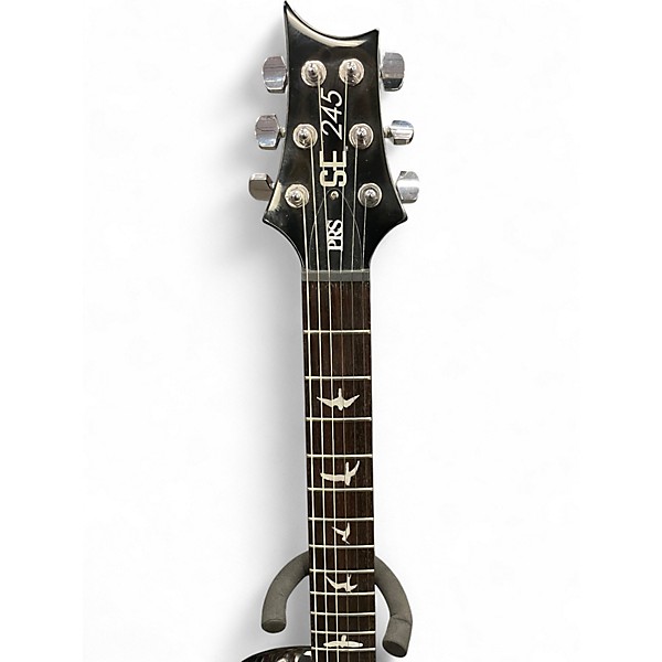 Used PRS 245 SE Black Solid Body Electric Guitar