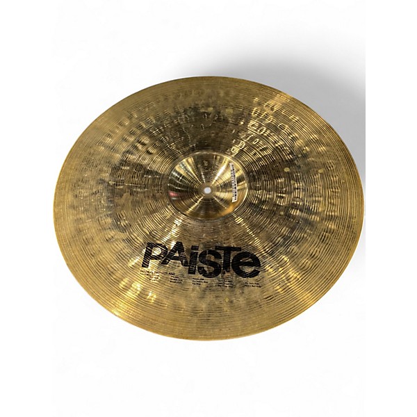 Used Paiste 22in Dark Heavy Ride Cymbal