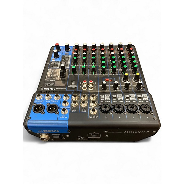 Used Yamaha MG10XU 10 Channel Mixer with Effects Unpowered Mixer