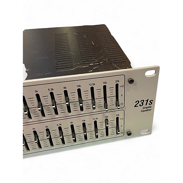 Used dbx 231s Dual Channel 31-Band Graphic Equalizer