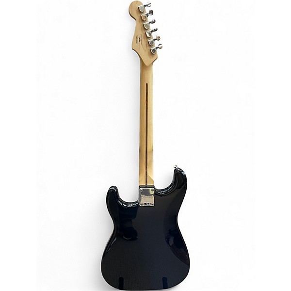 Used Squier Bullet Stratocaster HSS Black Solid Body Electric Guitar