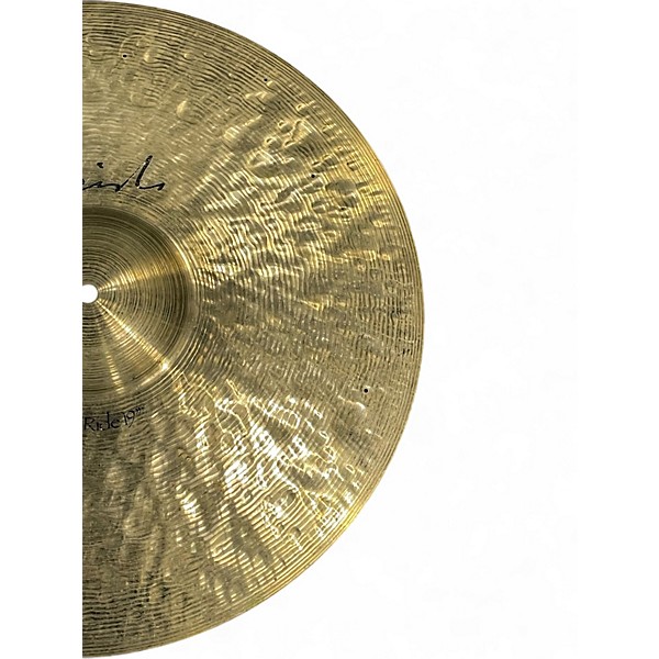 Used Paiste 19in Signature Dry Ride Cymbal