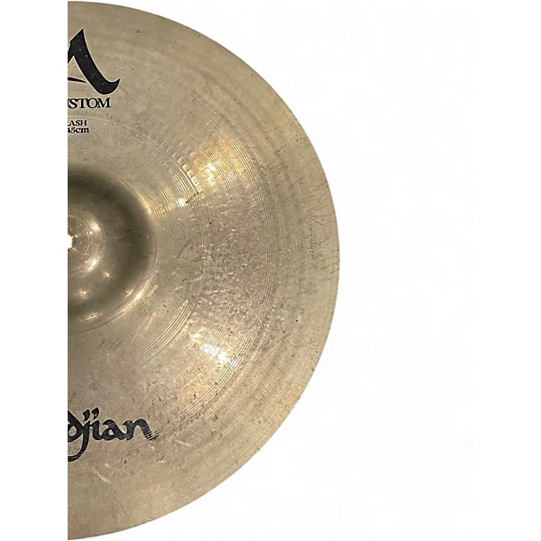 Used Zildjian 18in A Custom Crash Cymbal