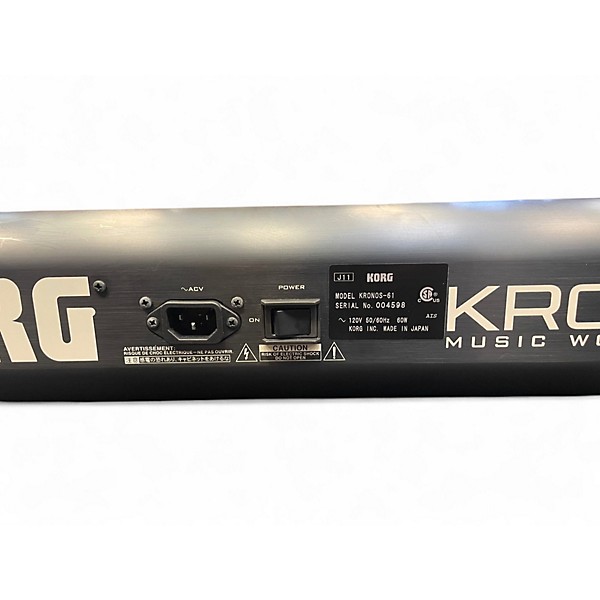 Used KORG KRONOS 61 Key Keyboard Workstation