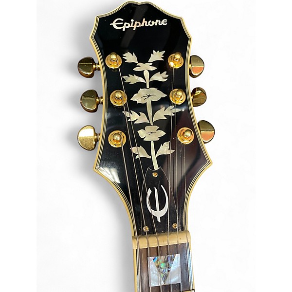 Used Epiphone Sheraton II Wine Red Hollow Body Electric Guitar