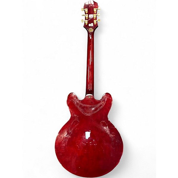 Used Epiphone Sheraton II Wine Red Hollow Body Electric Guitar