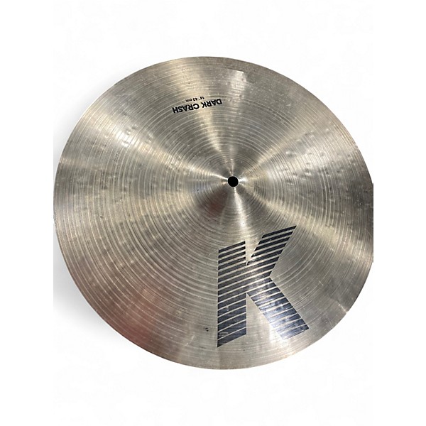 Used Zildjian 16in 16in K Dark Crash Cymbal