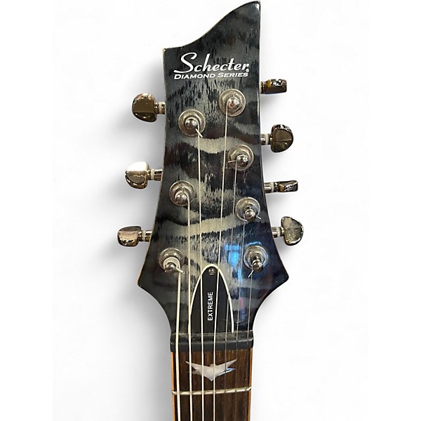 Used Schecter Guitar Research EXTREME BANSHEE 7 CHARCOAL BURST Solid Body Electric Guitar