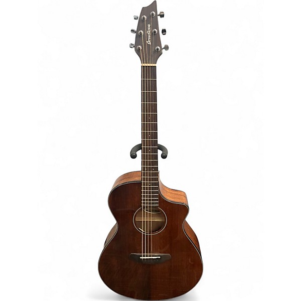 Used Breedlove Discovery Concert Cutaway Mahogany Acoustic Electric Guitar