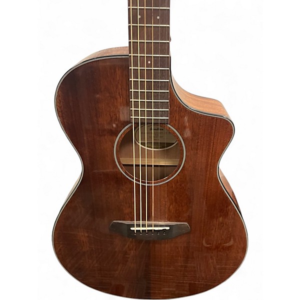 Used Breedlove Discovery Concert Cutaway Mahogany Acoustic Electric Guitar