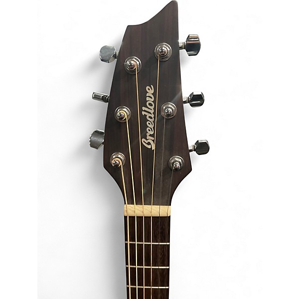 Used Breedlove Discovery Concert Cutaway Mahogany Acoustic Electric Guitar