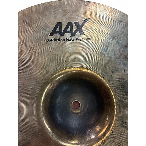 Used SABIAN 14in X-plosion Hi Hats (pair) Cymbal