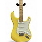 Used Fender Standard Stratocaster TV Yellow Solid Body Electric Guitar