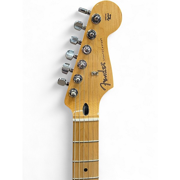 Used Fender Standard Stratocaster TV Yellow Solid Body Electric Guitar
