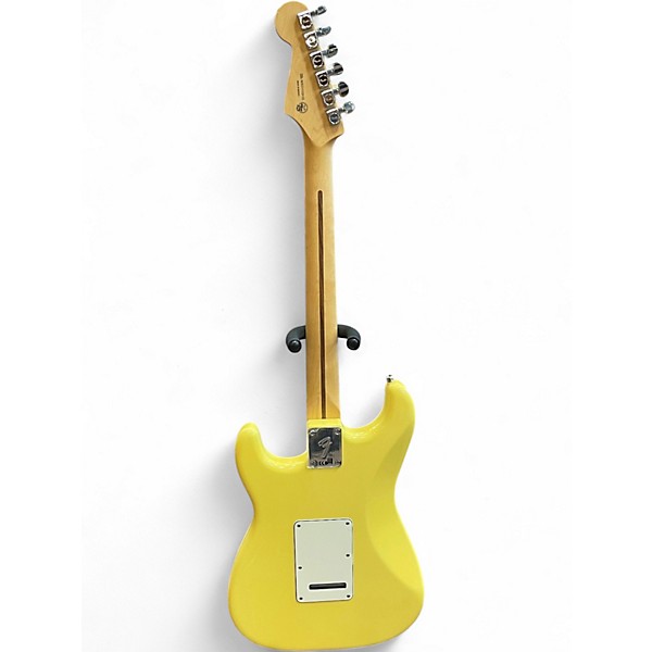 Used Fender Standard Stratocaster TV Yellow Solid Body Electric Guitar