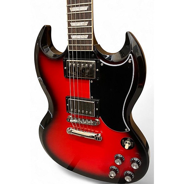 Used Gibson SG Standard Cardinal Red Burst Solid Body Electric Guitar