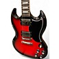 Used Gibson SG Standard Cardinal Red Burst Solid Body Electric Guitar