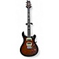 Used PRS SE Custom 24 Black Gold Sunburst Solid Body Electric Guitar thumbnail