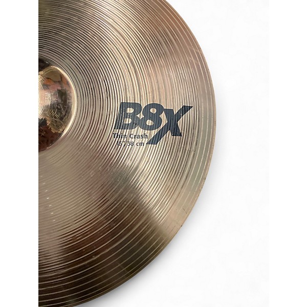 Used SABIAN 15in B8 Thin Crash Cymbal