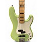 Used Fender Deluxe PJ Bass Seafoam Green Electric Bass Guitar