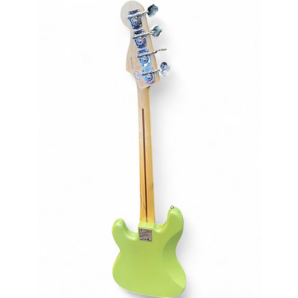 Used Fender Deluxe PJ Bass Seafoam Green Electric Bass Guitar
