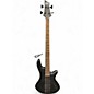 Used Schecter Guitar Research Stealth 4 Flat Black Electric Bass Guitar thumbnail