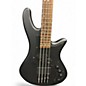 Used Schecter Guitar Research Stealth 4 Flat Black Electric Bass Guitar