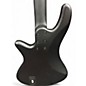 Used Schecter Guitar Research Stealth 4 Flat Black Electric Bass Guitar